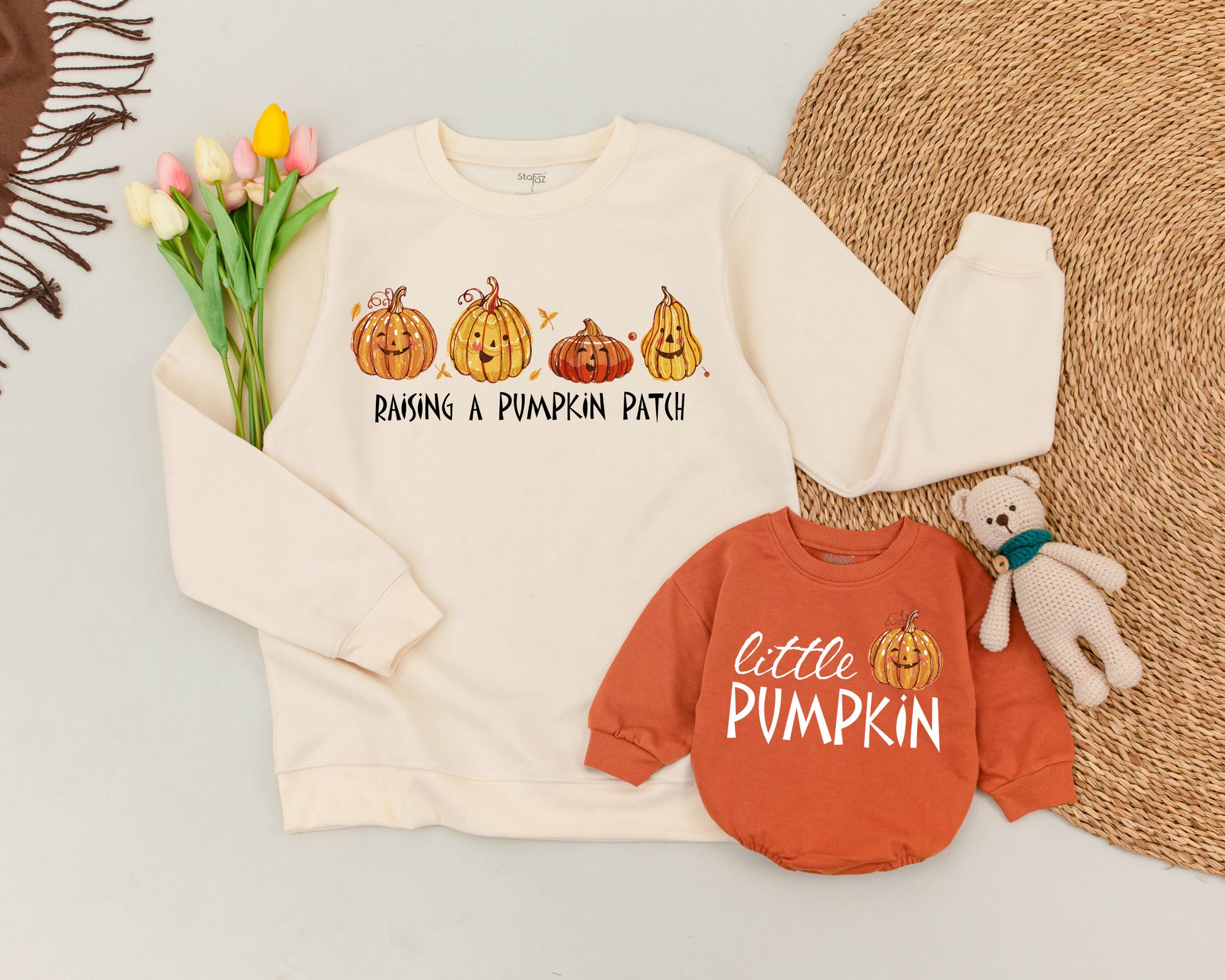 Pumpkin Patch Family Sweaters: Cozy Autumn Mommy and Me Outfits  