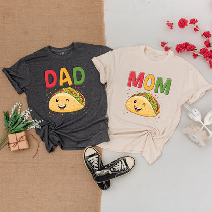 Fiesta Family Outfits: Taco Birthday Shirts & Baby Bodysuits  