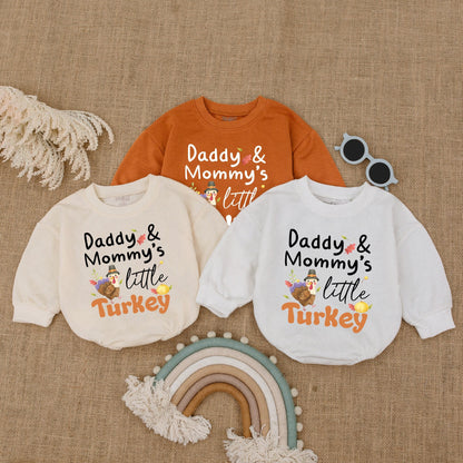 Thanksgiving Pumpkin Romper – Cute Fall Baby Outfit & Infant Bodysuit