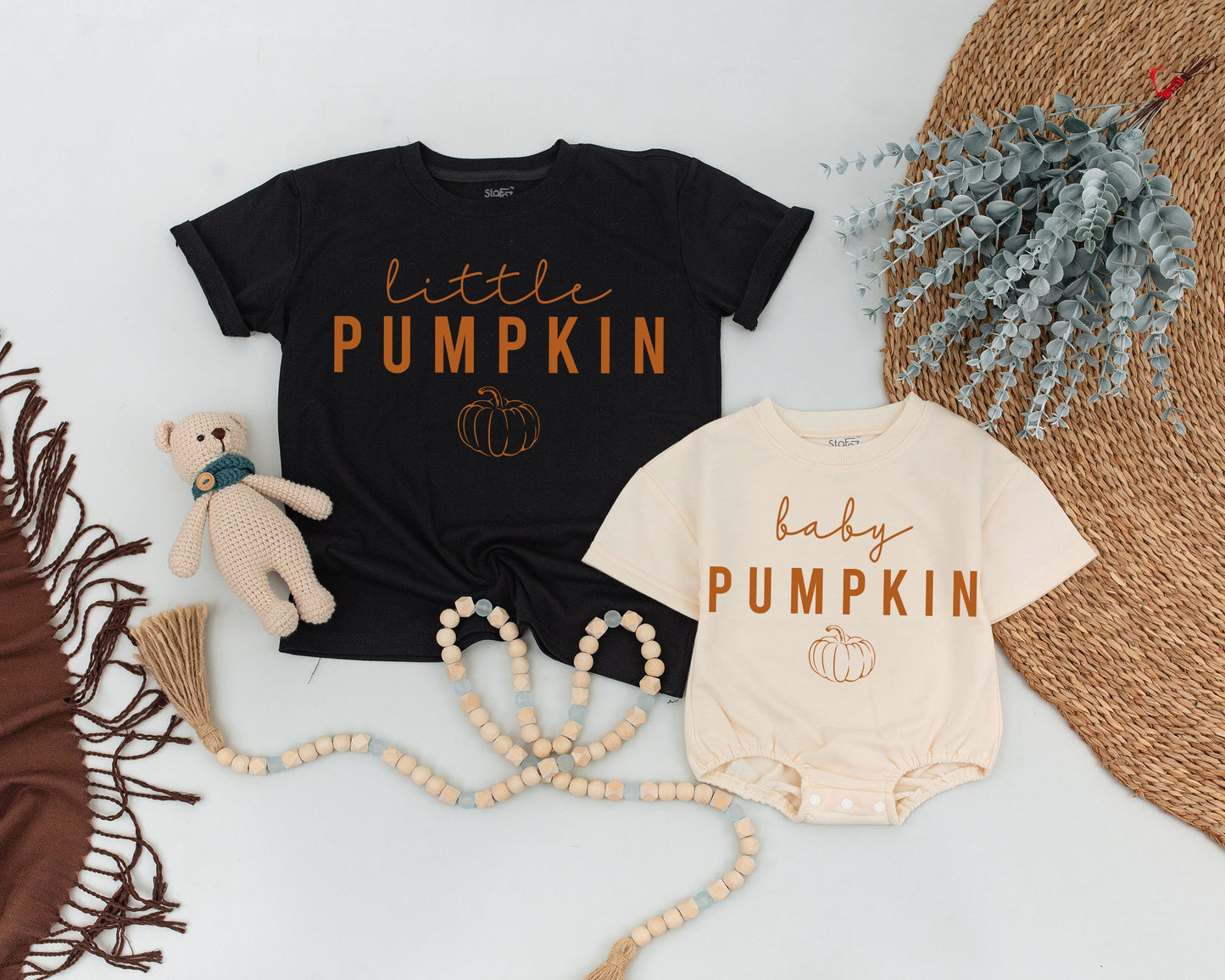 Matching Retro Pumpkin Family Shirts, Fall Baby Outfit, Halloween Fun