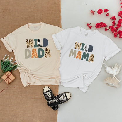 Two Wild Safari Birthday Shirts, Zoo Crew Family Outfit Collection