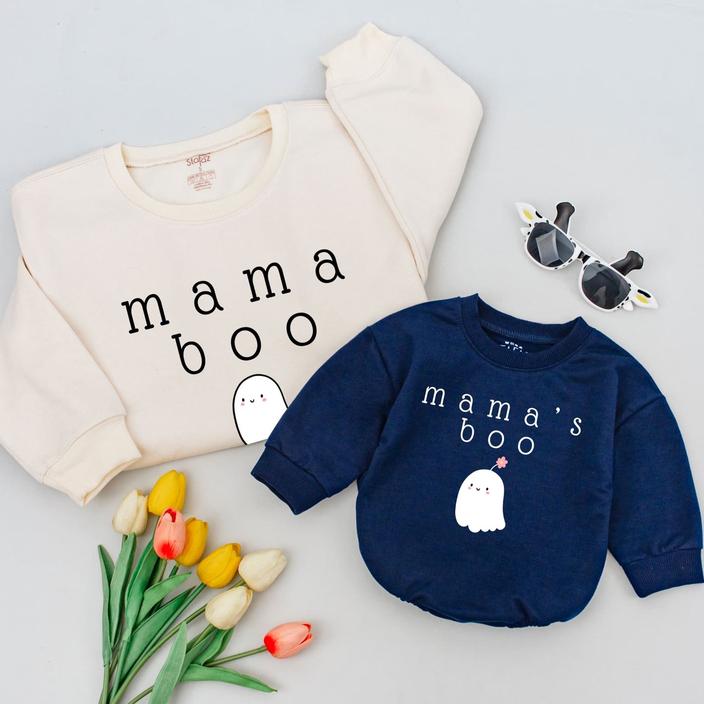 Matching Halloween Family Sweatshirts: Mommy and Me Fall Outfits