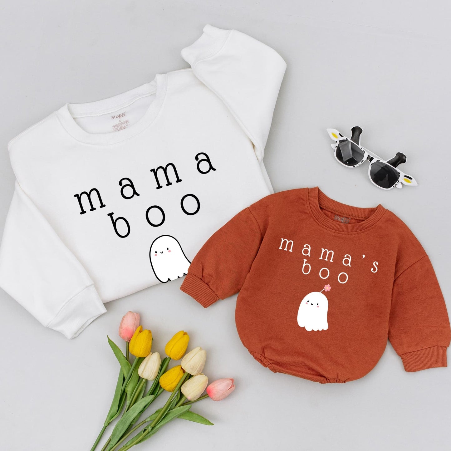 Matching Halloween Family Sweatshirts: Mommy and Me Fall Outfits