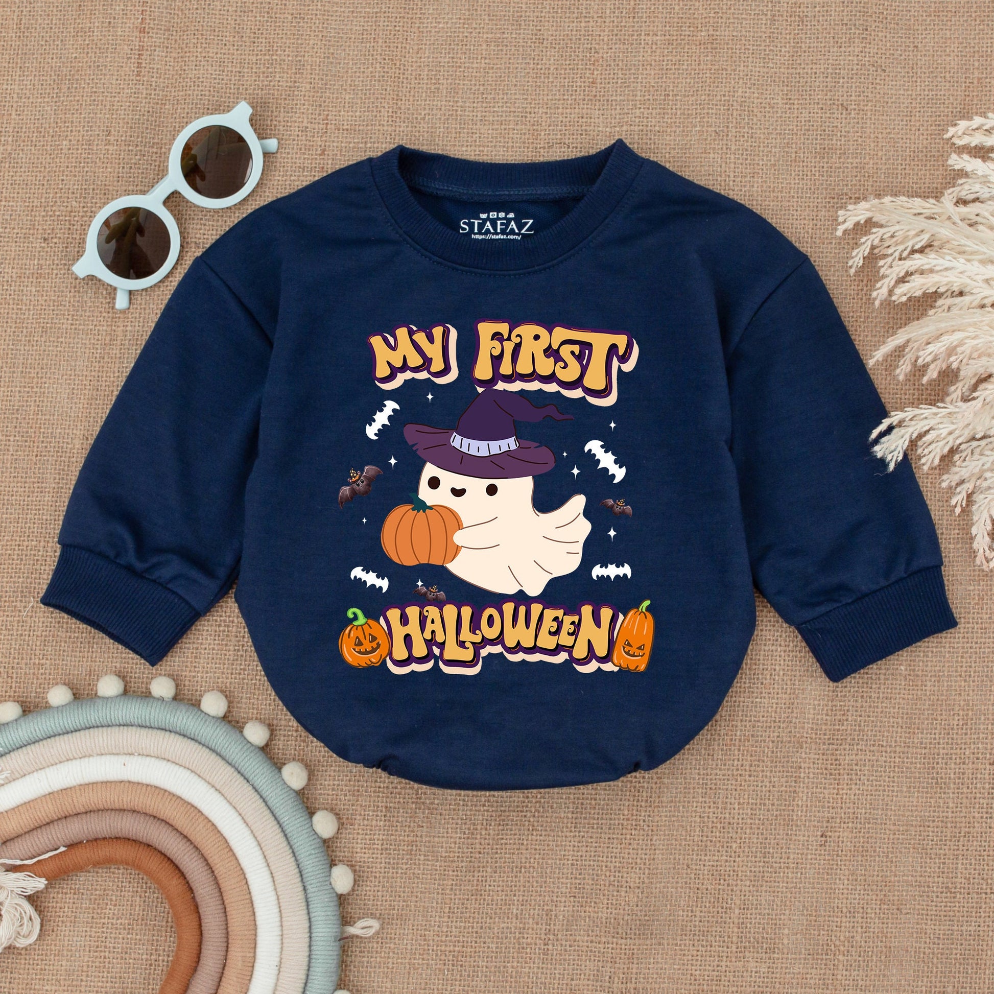 First Halloween Bubble Romper Outfit: Perfect Baby Shower Gift  