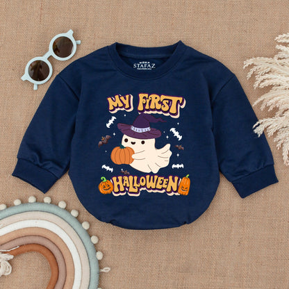 First Halloween Bubble Romper Outfit: Perfect Baby Shower Gift  