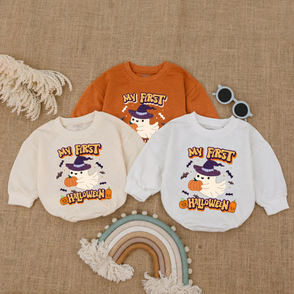 First Halloween Bubble Romper Outfit: Perfect Baby Shower Gift  