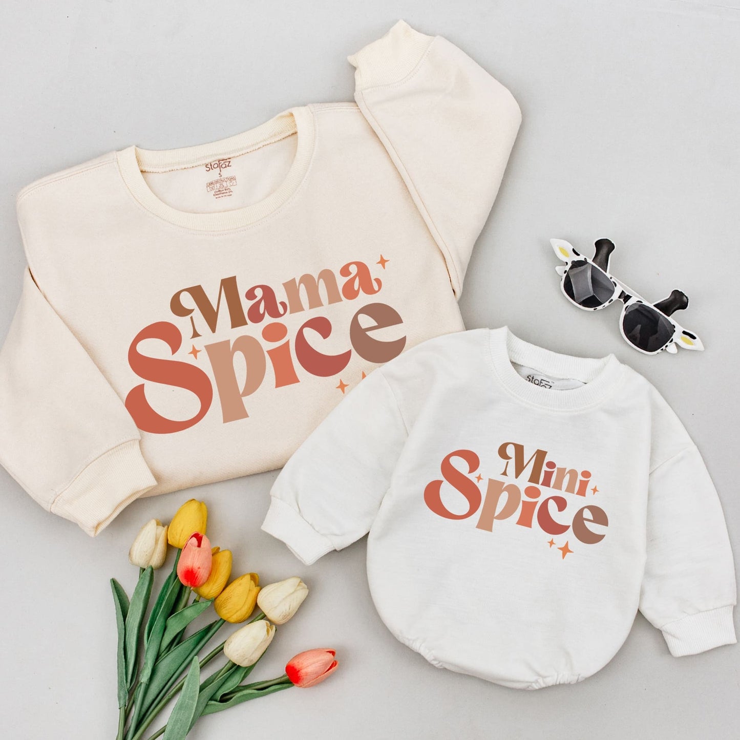 Matching Thanksgiving Family Sweatshirts: Mommy & Me Fall Outfits