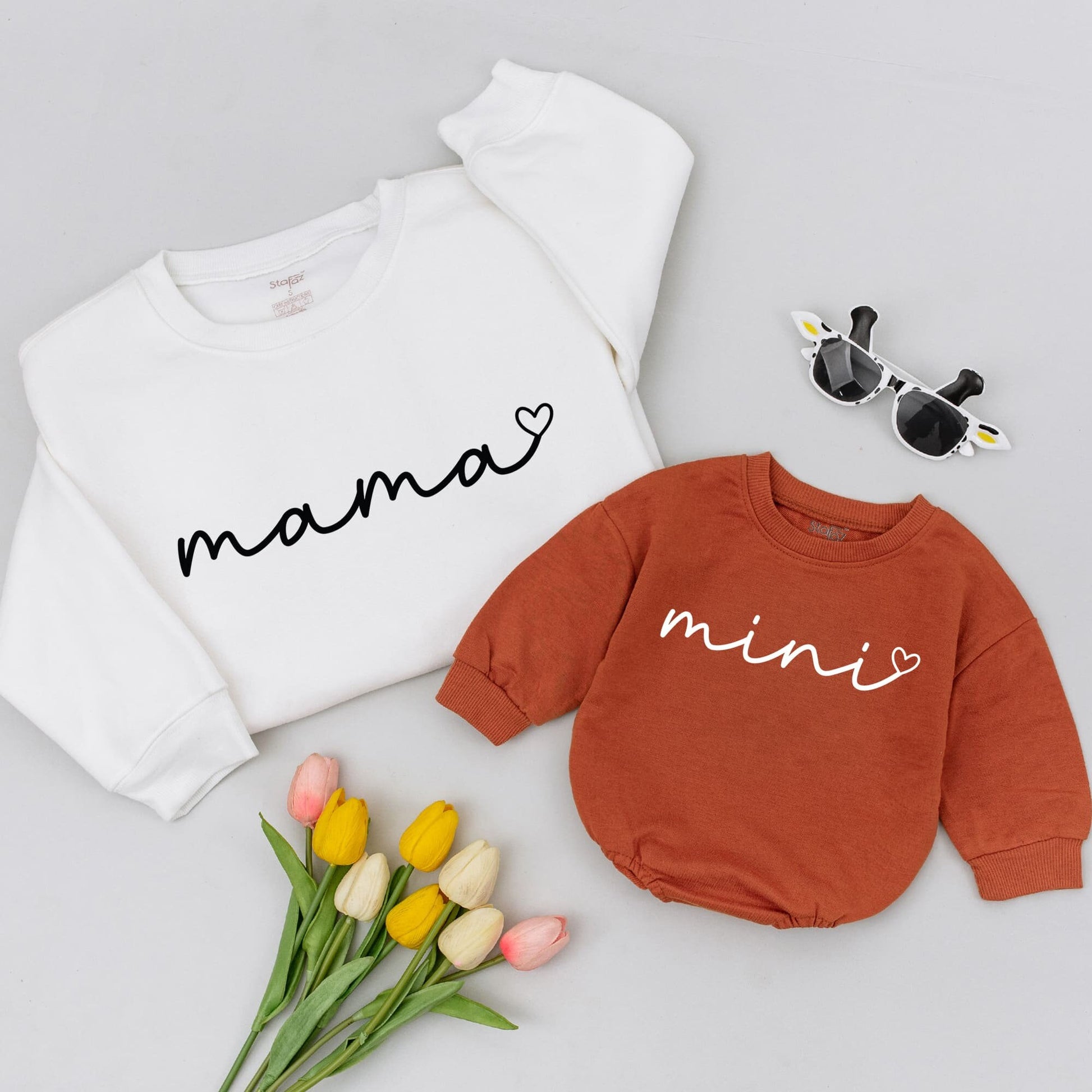 Matching Family Thanksgiving & Christmas Outfits: Mommy & Me Set