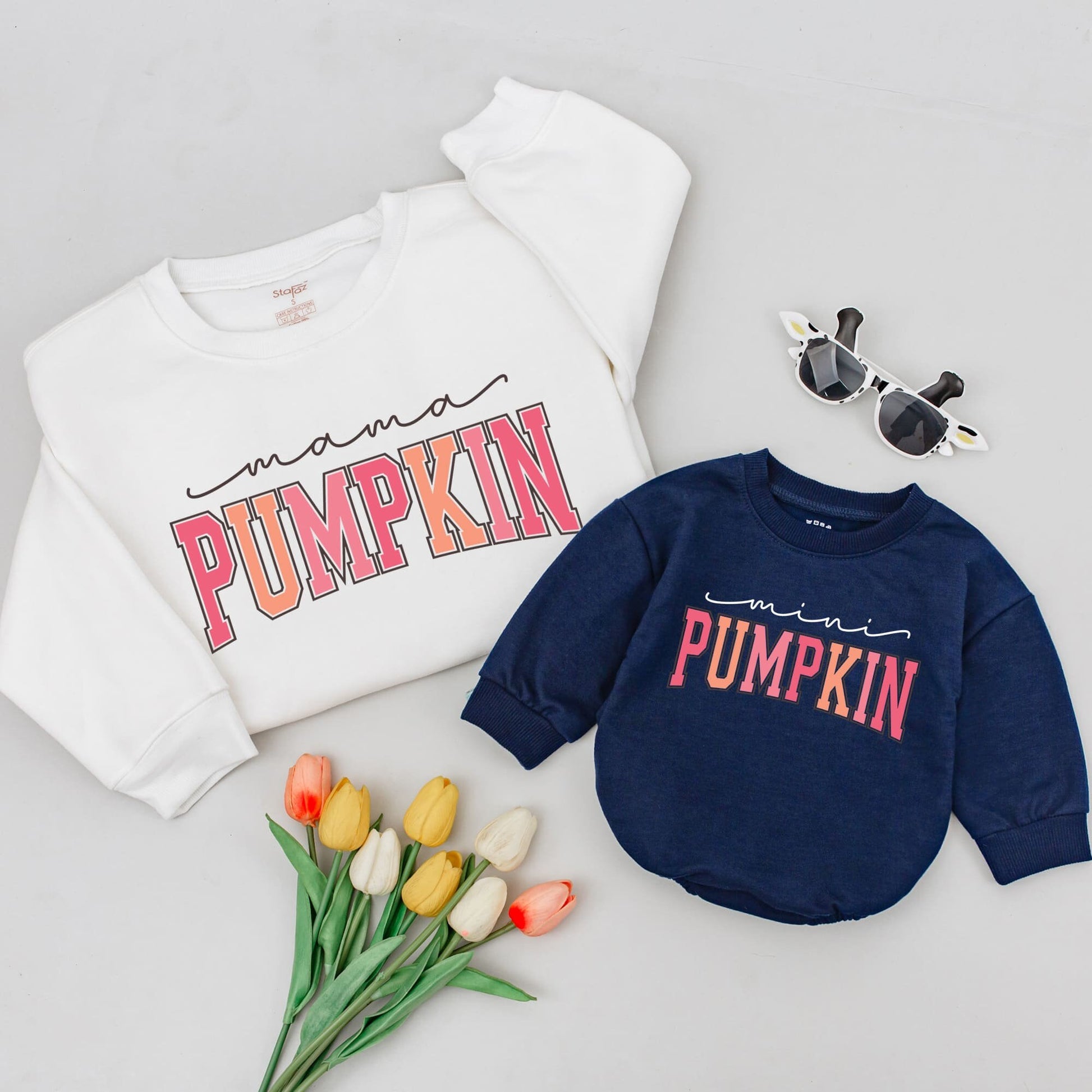 Cozy Fall Pumpkin Family Sweaters: Celebrate Thanksgiving Together