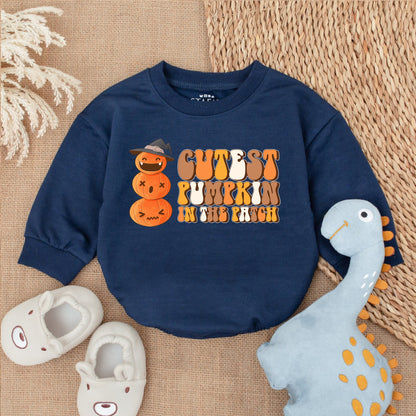 Cutest Pumpkin Baby Romper - My First Halloween Outfit Baby Boy or Girl Clothes Thanksgiving Romper Newborn Gift