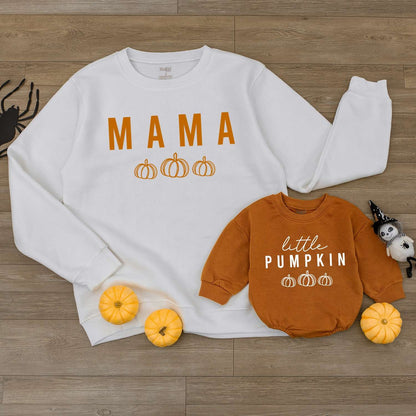 Personalized Pumpkin Romper & Bodysuit: Fall Baby Outfit Collection