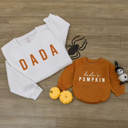 Personalized Pumpkin Romper & Bodysuit Set: Adorable Fall Outfits