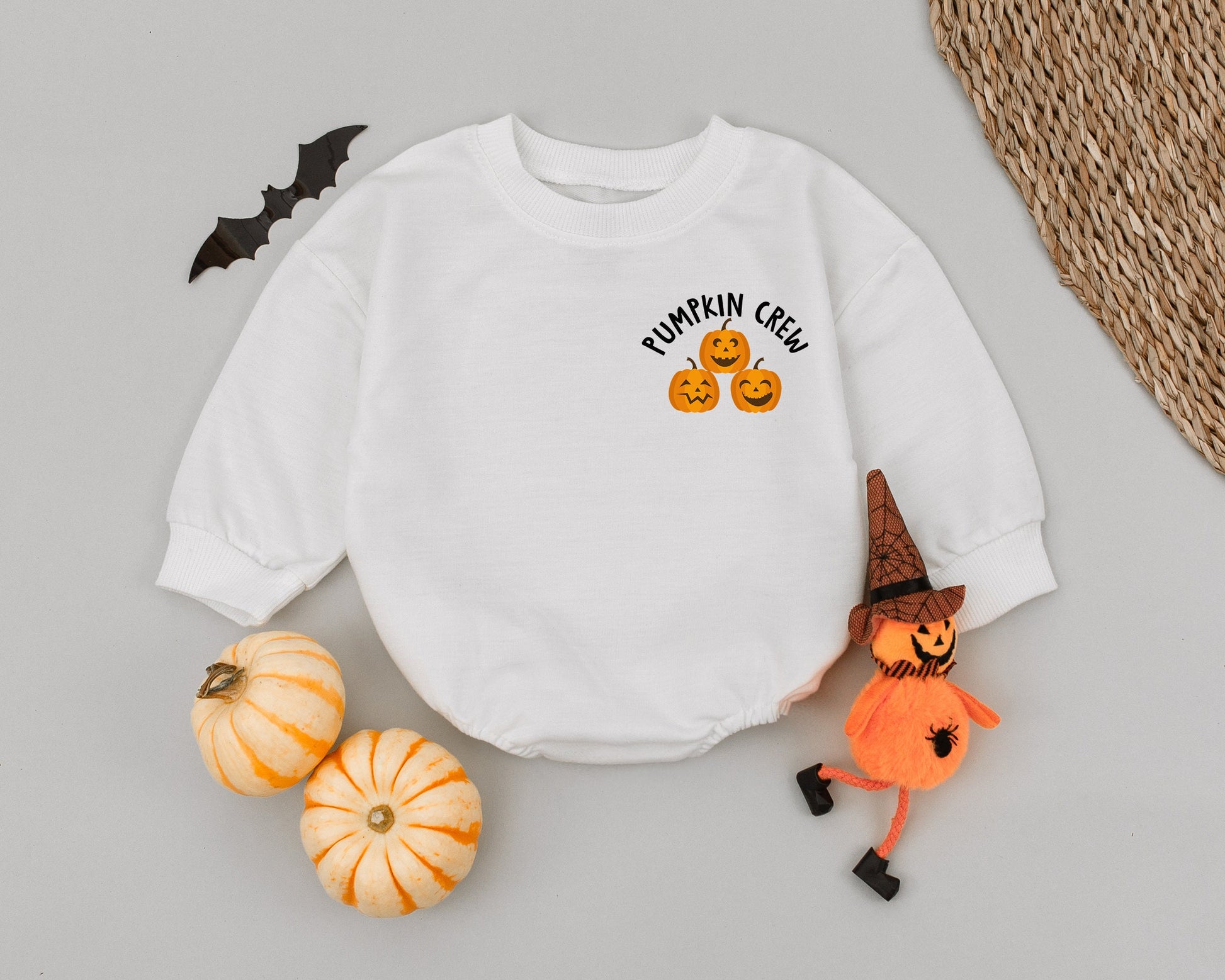 Cutest Pumpkin Romper: First Halloween Outfit & Baby Shower Gift