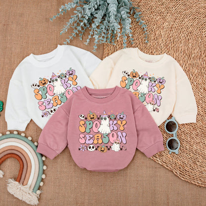 Groovy Halloween Romper - Perfect First Outfit for Spooky Season