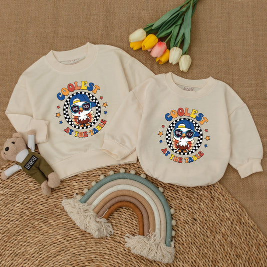Thanksgiving Romper: Cute Turkey Toddler Outfit & Fall Baby Clothes