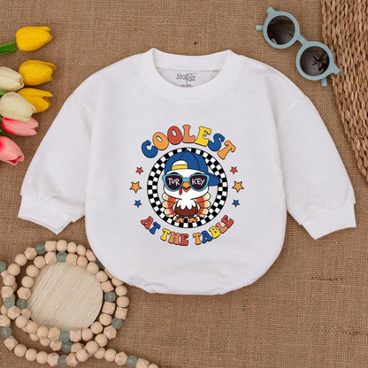 Thanksgiving Romper: Cute Turkey Toddler Outfit & Fall Baby Clothes