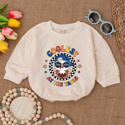 Thanksgiving Romper: Cute Turkey Toddler Outfit & Fall Baby Clothes