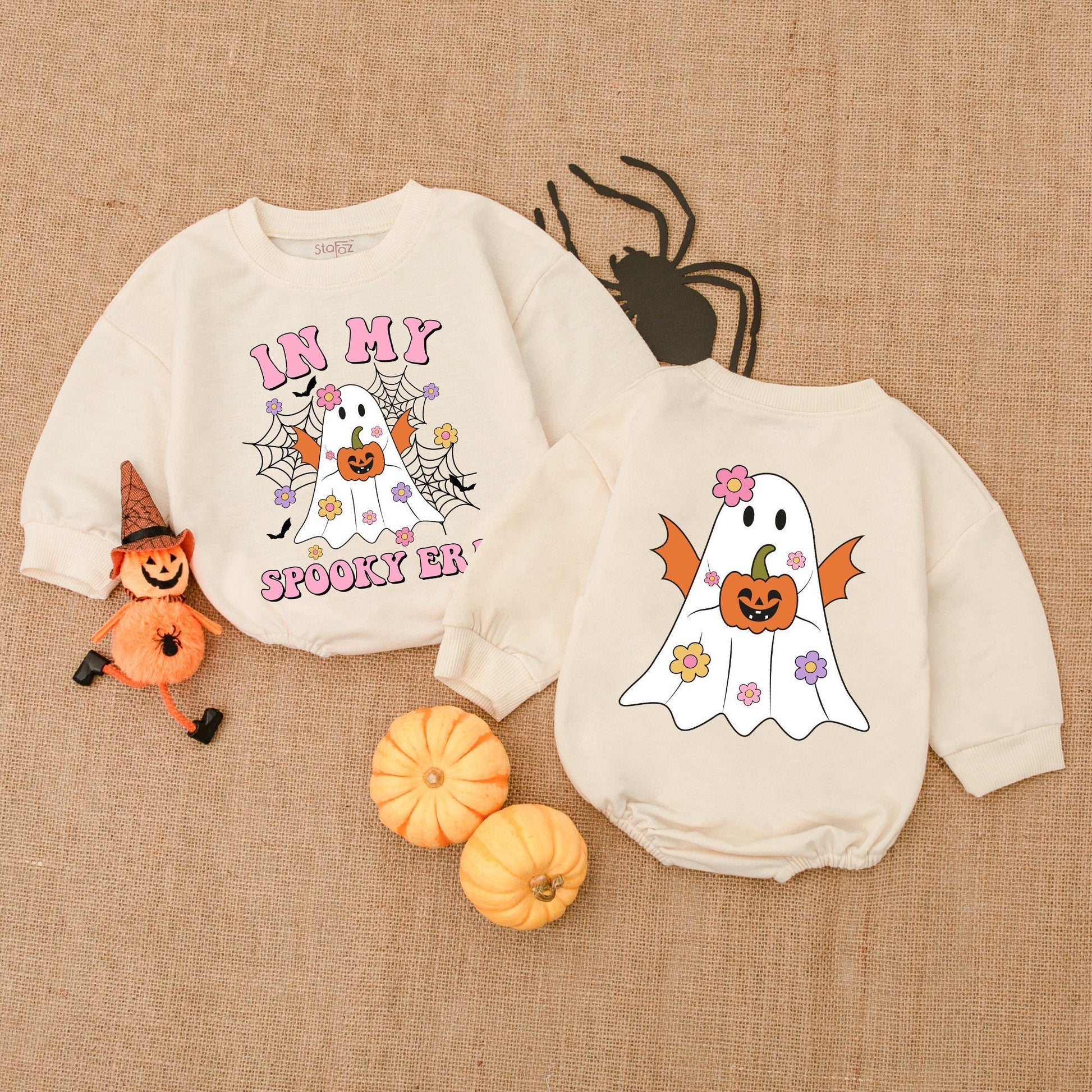 Spooky Era Halloween Romper: Baby Costume & Shower Gift
