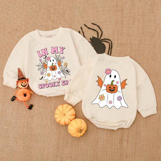 Spooky Era Halloween Romper: Baby Costume & Shower Gift
