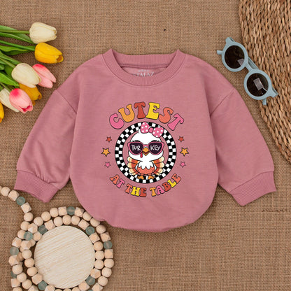 Thanksgiving Romper: Cute Turkey Shirt for Toddlers and Babies
