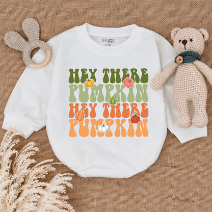 Adorable Autumn Pumpkin Baby Outfit: First Thanksgiving Bodysuit