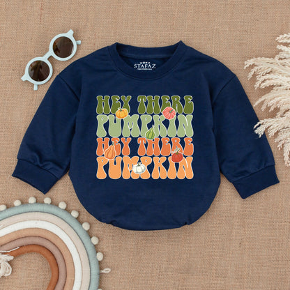 Adorable Autumn Pumpkin Baby Outfit: First Thanksgiving Bodysuit