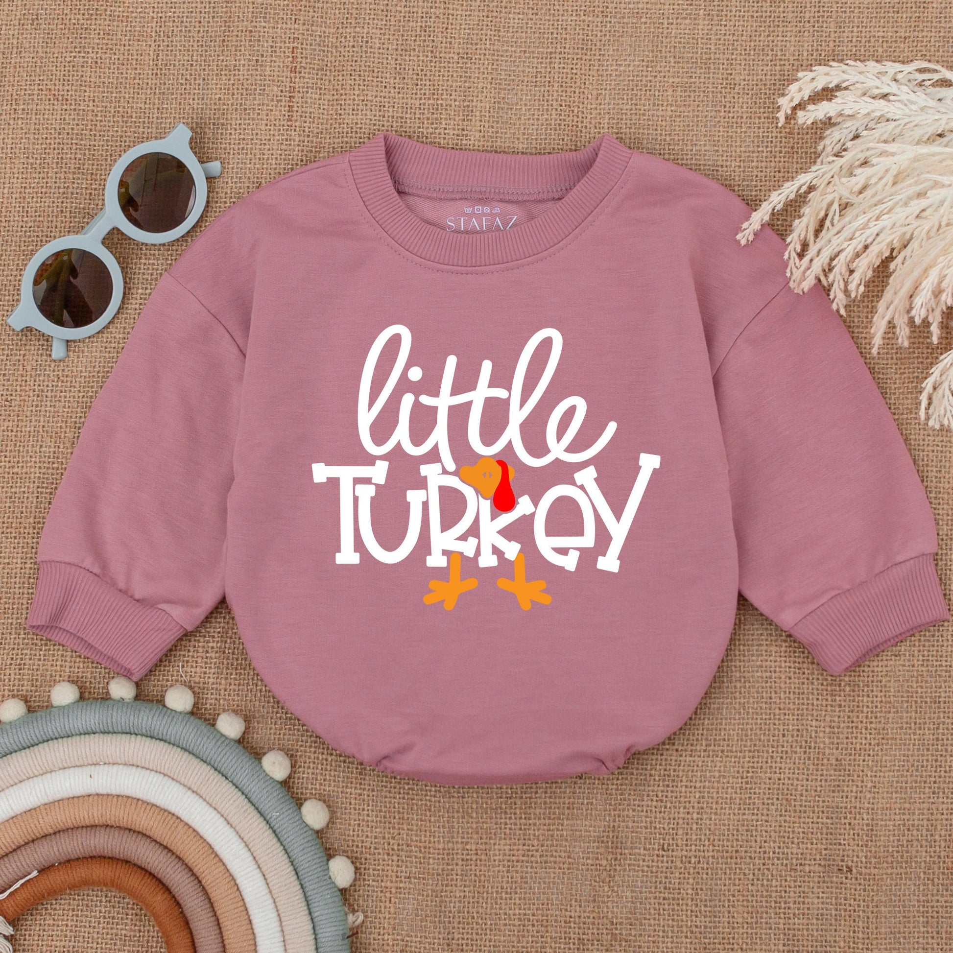 Thanksgiving Baby Romper, Fall Pumpkin Bodysuit, Baby Shower Gift