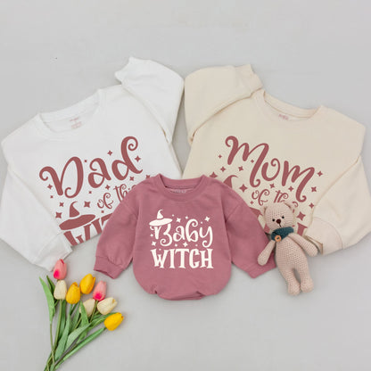 Matching Halloween Sweatshirt: Family, Mommy & Me, Witch & Wizard