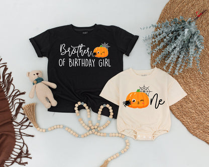 Fall Family Pumpkin Shirts: 1st Birthday Outfit & Halloween Costume