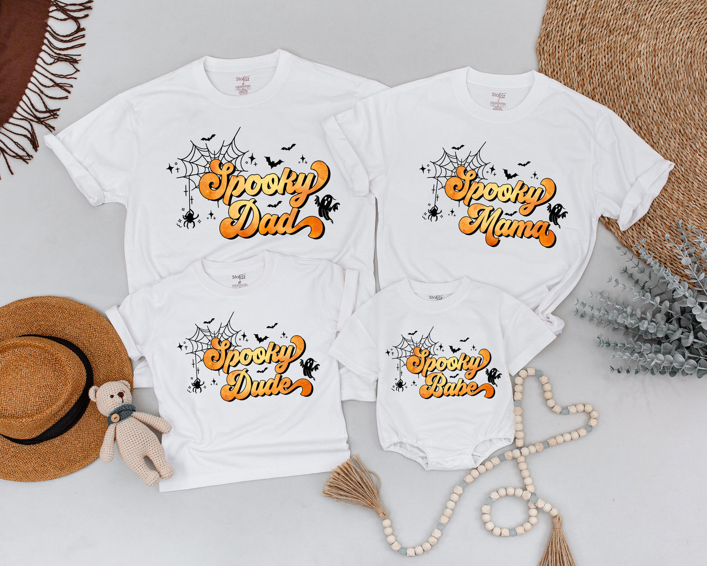 Family Halloween Shirts & Vintage Outfits: 1st Birthday & Spooky Gifts