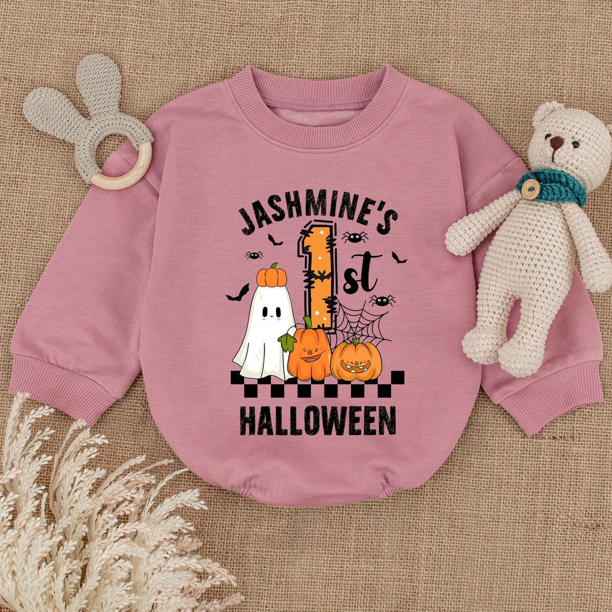 First Halloween Bubble Romper: Baby Shower Gift & Fall Bodysuit