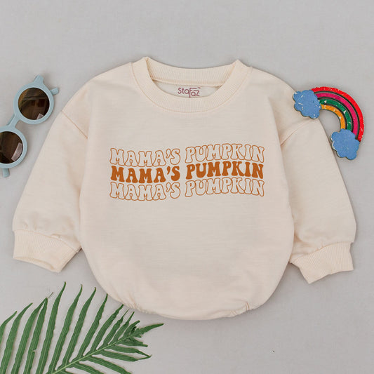 Pumpkin Spice Baby Romper: Perfect First Halloween & Fall Outfit  