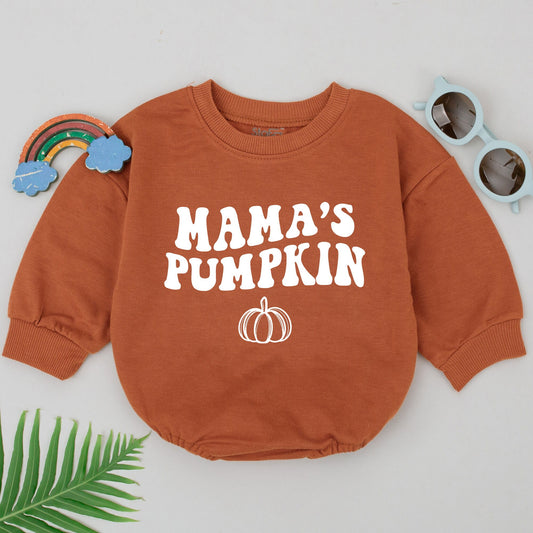 Pumpkin Romper for Baby Girls - Thanksgiving & First Halloween Gift