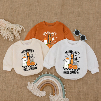 First Halloween Bubble Romper: Baby Shower Gift & Fall Bodysuit