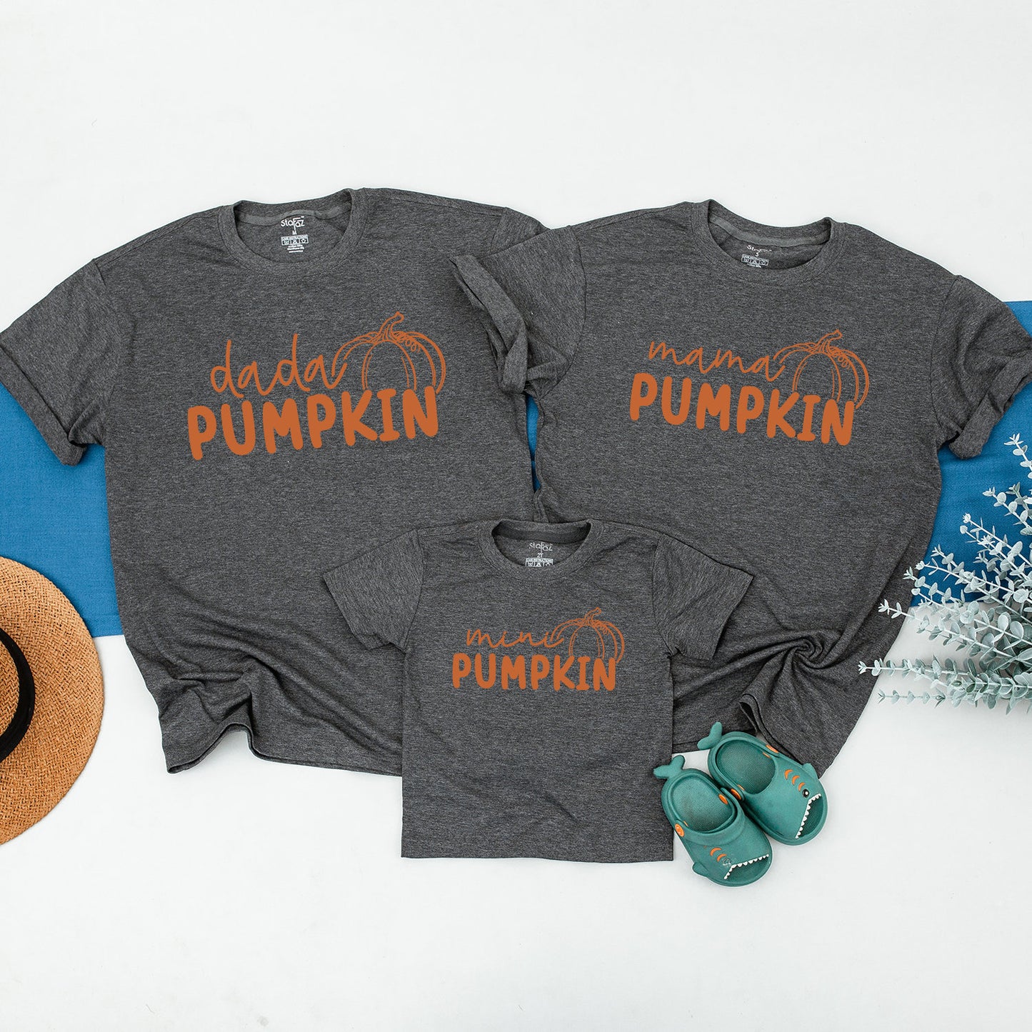 Family Pumpkin Shirts: Matching Fall Outfits, Mommy & Me, Thanksgiving