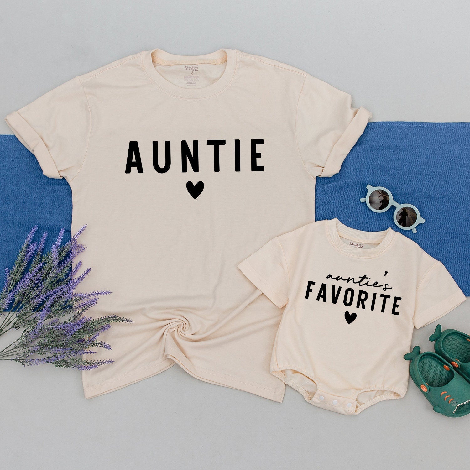 Matching Auntie and Me Shirts: Perfect Gift for Aunts & Nieces