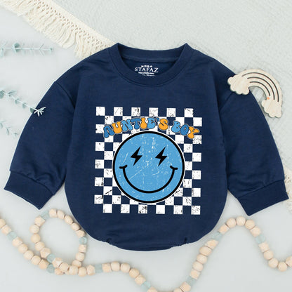 Auntie & Nephew Retro Smile Sweatshirts - Perfect Baby Shower Gift