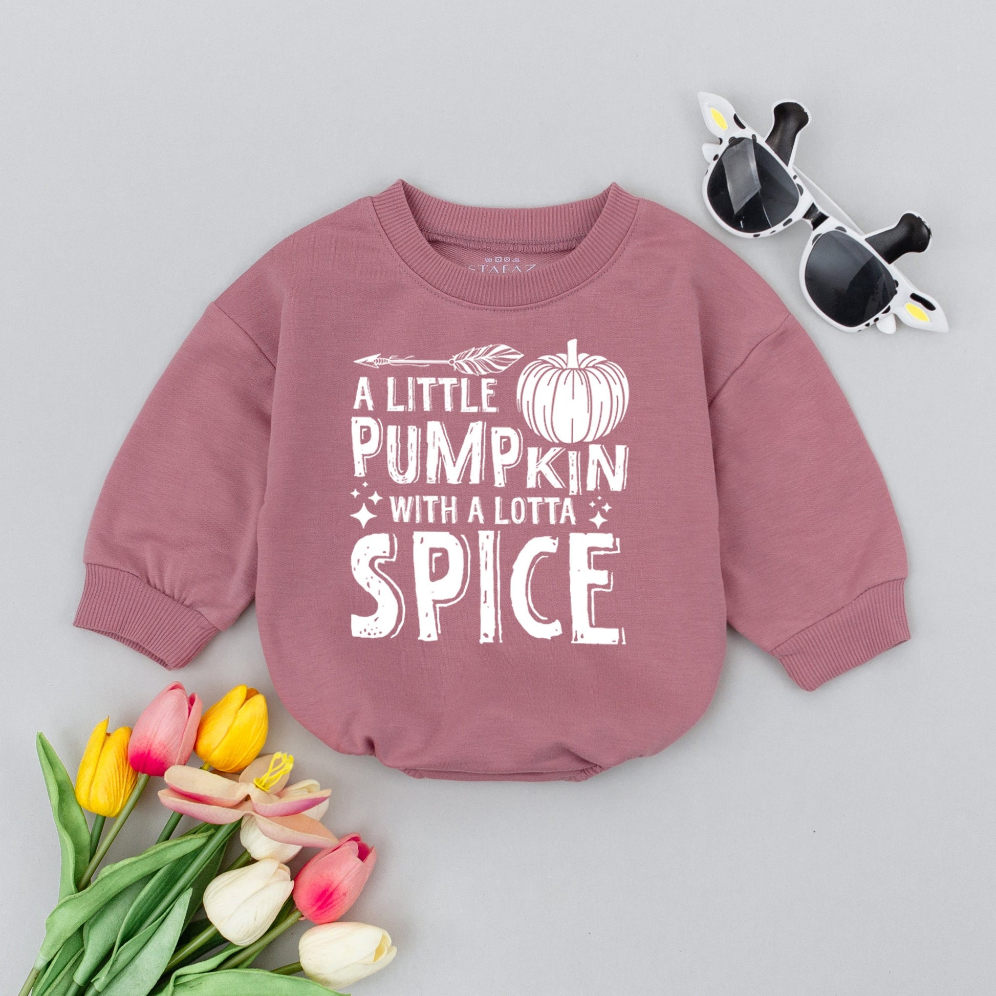 Pumpkin Baby Romper Outfit: Cute Fall Clothing & Halloween Gift