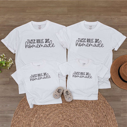 Homemade Baby Romper Set: Funny Fall Bodysuit & Retro Toddler Tee