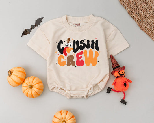 First Thanksgiving Baby Romper: Cute Turkey Outfit for Fall Festivities