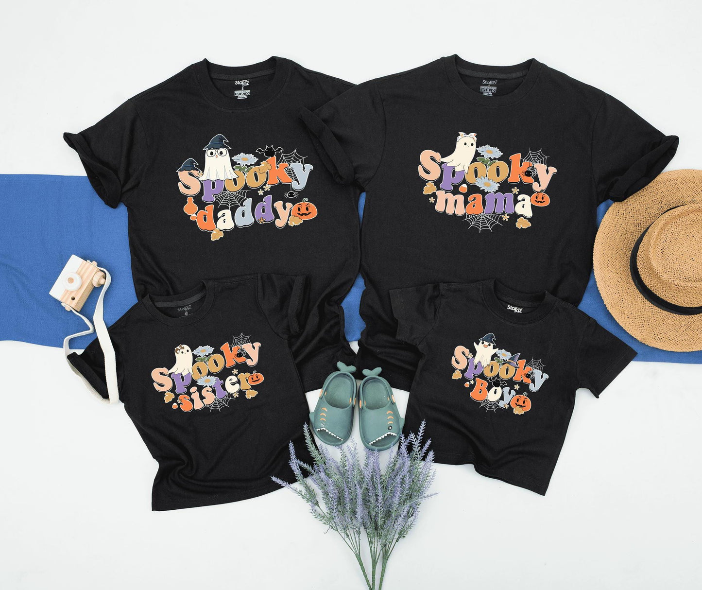 Halloween Family Matching Shirts - Mommy, Daddy & Mini Spooky Tees