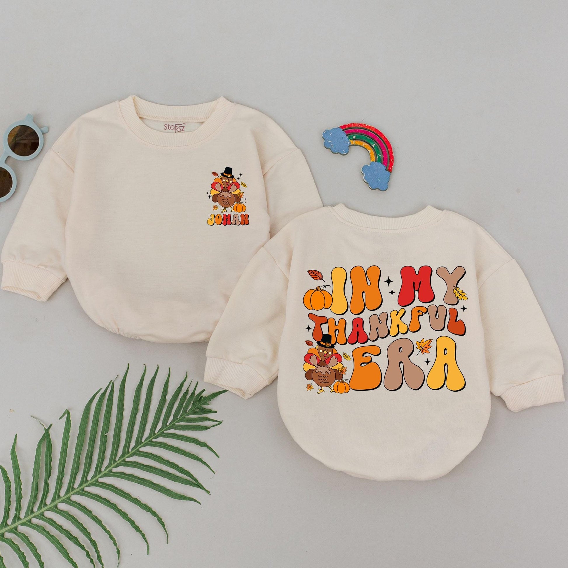 Little Turkey’s First Thanksgiving Romper – Cherish the Moments