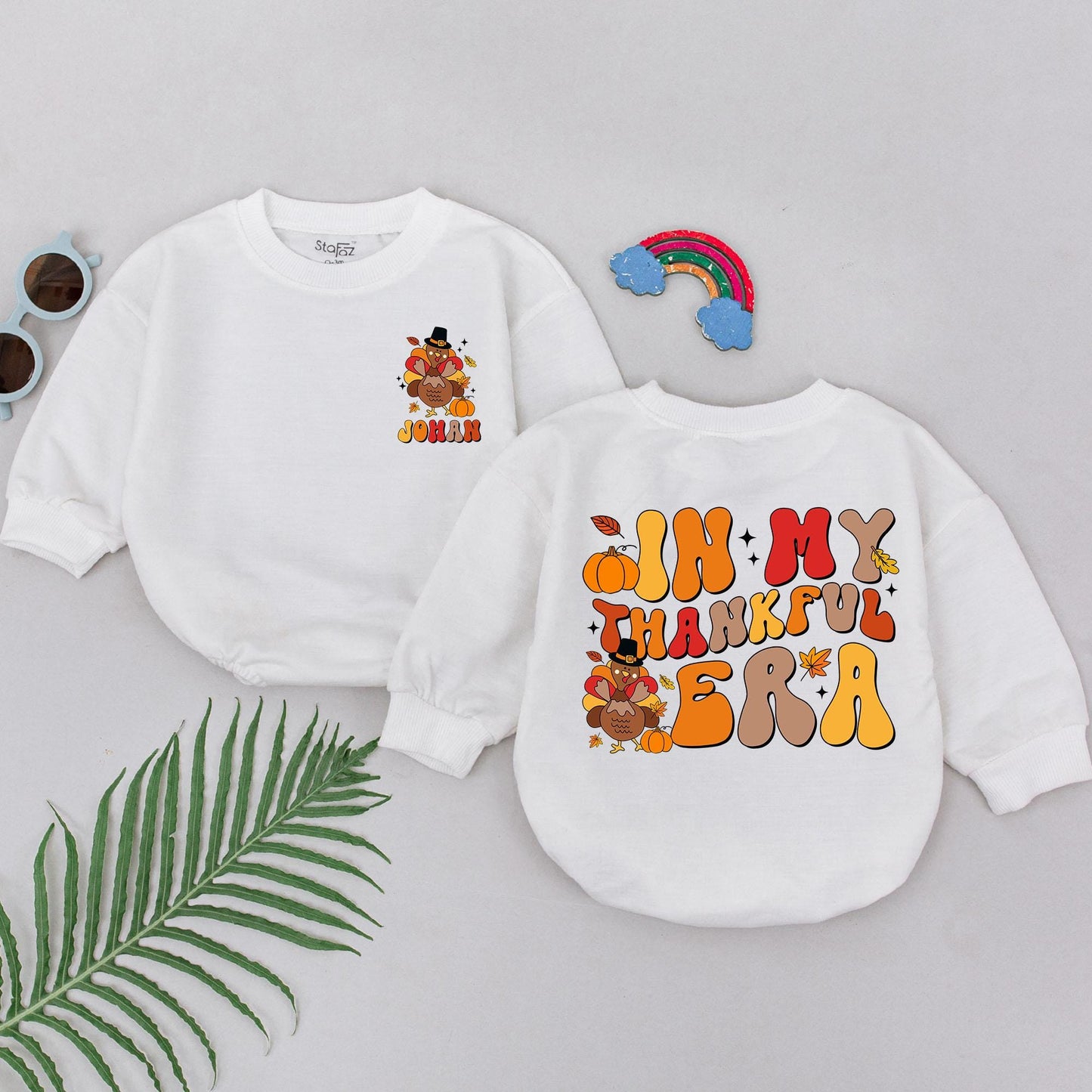 Little Turkey’s First Thanksgiving Romper – Cherish the Moments