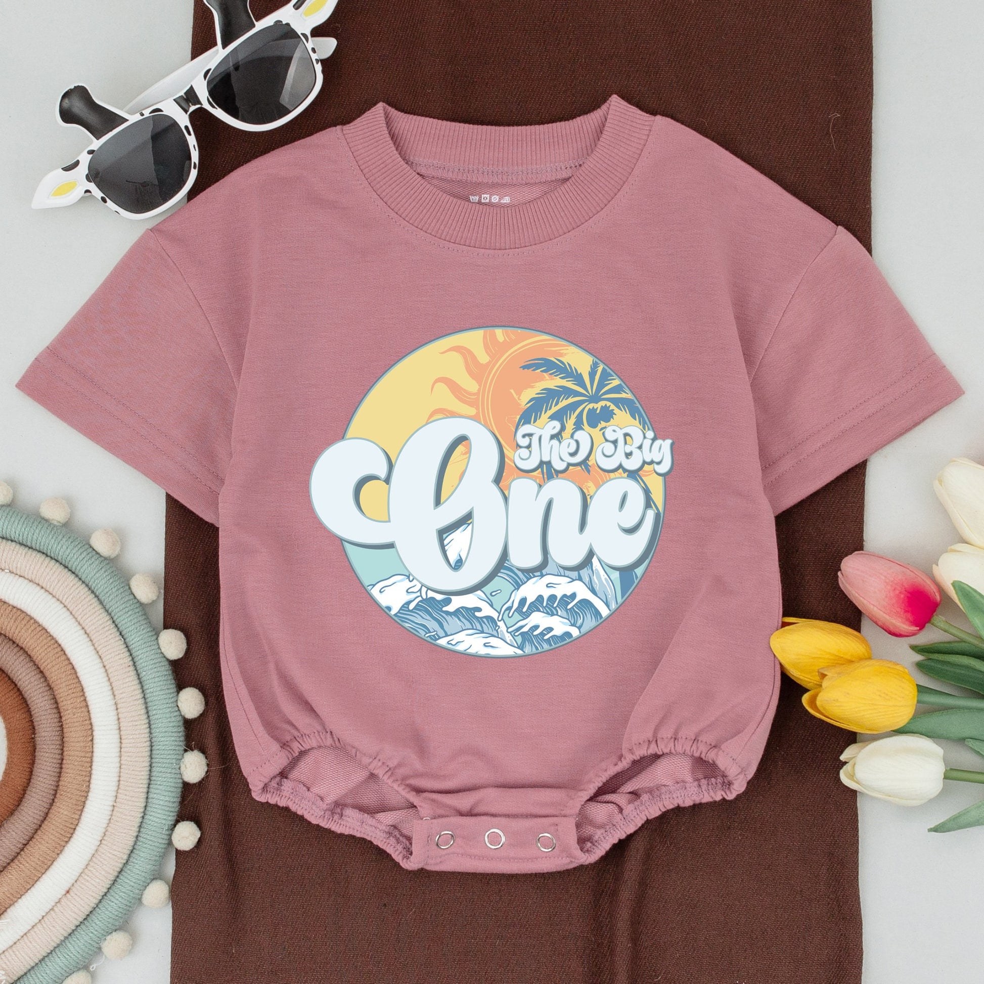 Surf Family 1st Birthday Outfits: Custom Bodysuits & Shirts