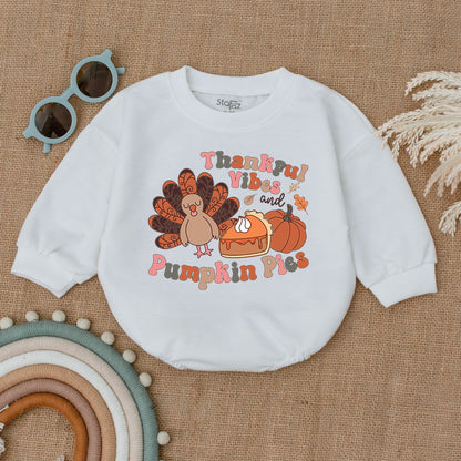 Thanksgiving Pumpkin Romper: Baby's First Fall Outfit