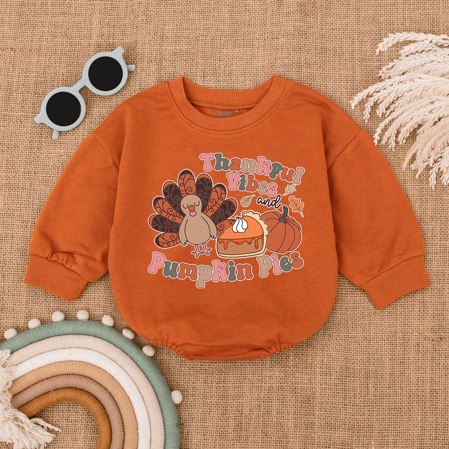 Thanksgiving Pumpkin Romper: Baby's First Fall Outfit