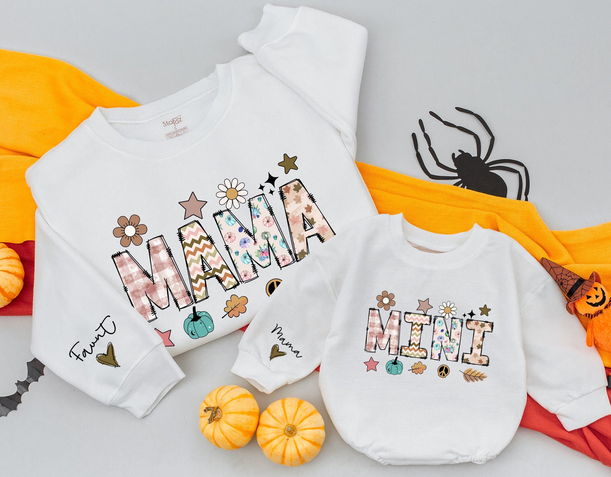 Matching Thanksgiving Family Sweaters: Personalized Autumn Style