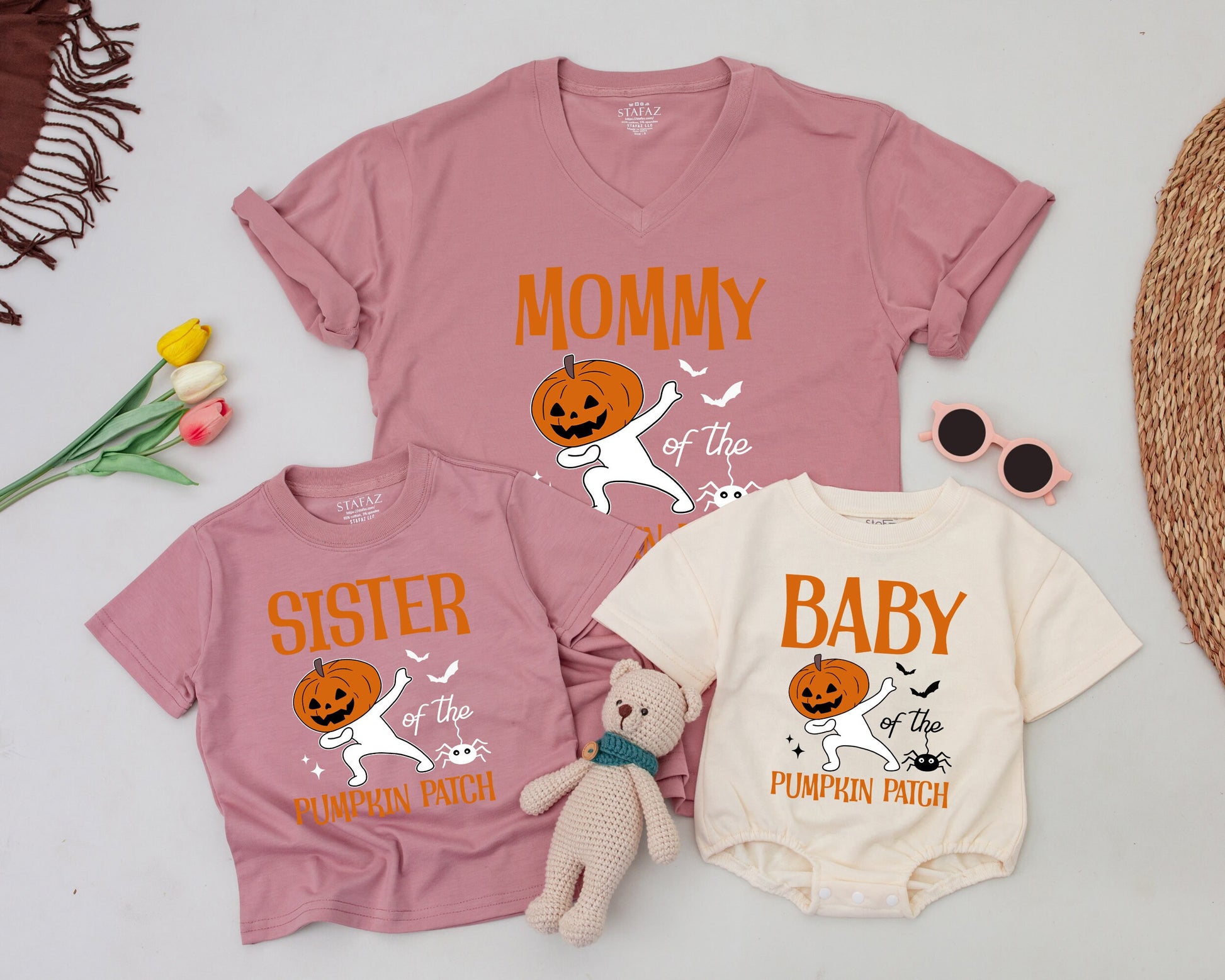 Family Halloween Shirt Set: Mommy & Me, My First Halloween Outfit