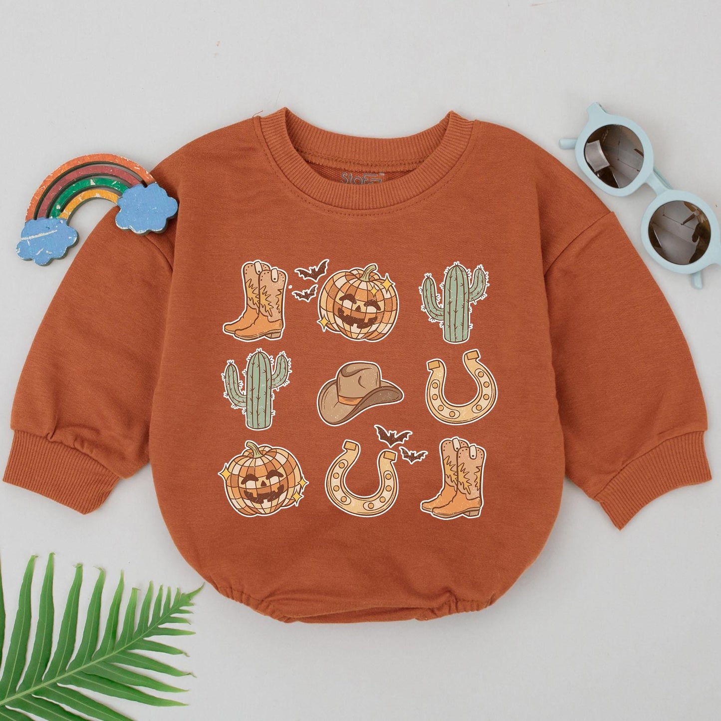 Western Baby's First Halloween Romper - Cute Newborn Gift Outfit