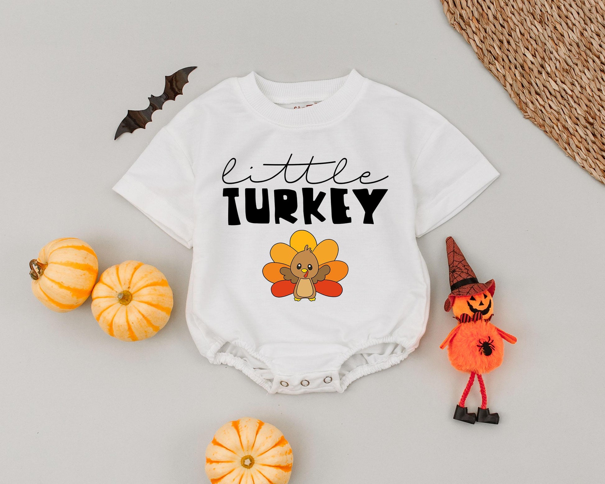 Baby's First Thanksgiving Romper - Cute Fall Outfit & Gift Idea